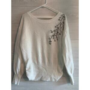 Democracy Women’s Embroidered Sweater - size X-Small